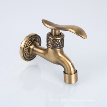 European antique copper bathroom sink faucet water tap brass garden bibcock